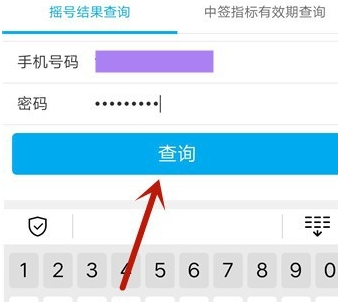 北京通查看汽车摇号结果的操作步骤