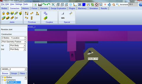 Abaqus中加转动副时控制它的方向的操作教程