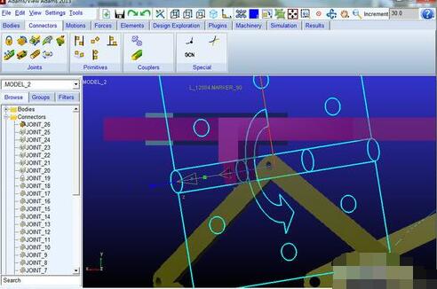 Abaqus中加转动副时控制它的方向的操作教程
