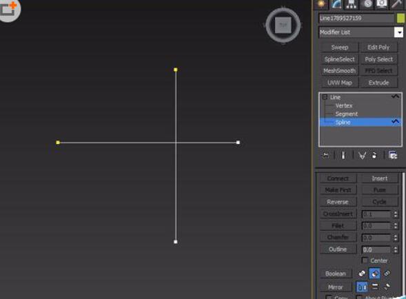 3Ds MAX使用Trim进行样条线剪切的操作教程