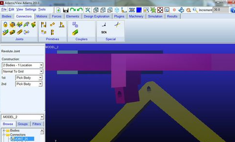 Abaqus中加转动副时控制它的方向的操作教程