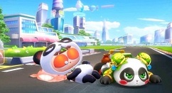 跑跑卡丁车手游冲刺熊猫ht新车外观详解