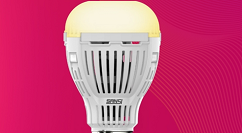 华为出了个聪明的灯泡：双色设计 寿命超长