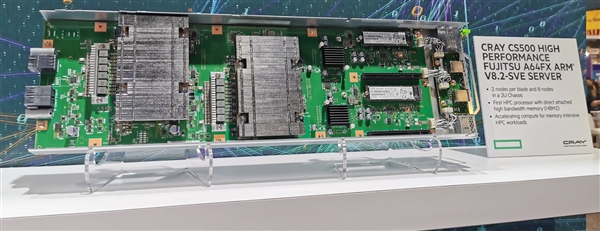 52核心A64FX ARM处理器晶圆展示？近距离感受下！