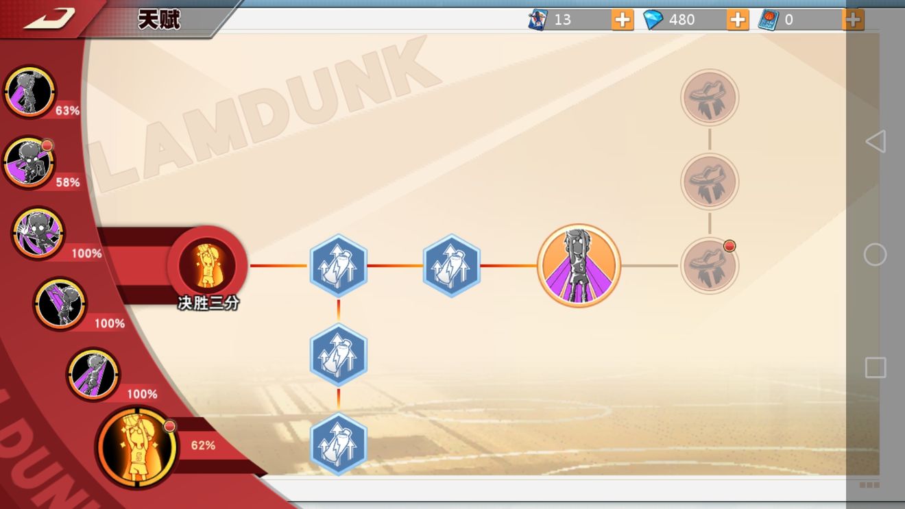 灌篮高手手游木幕技能天赋加点升级攻略