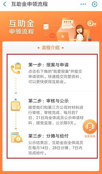 支付宝相互宝申请互助金的操作方法