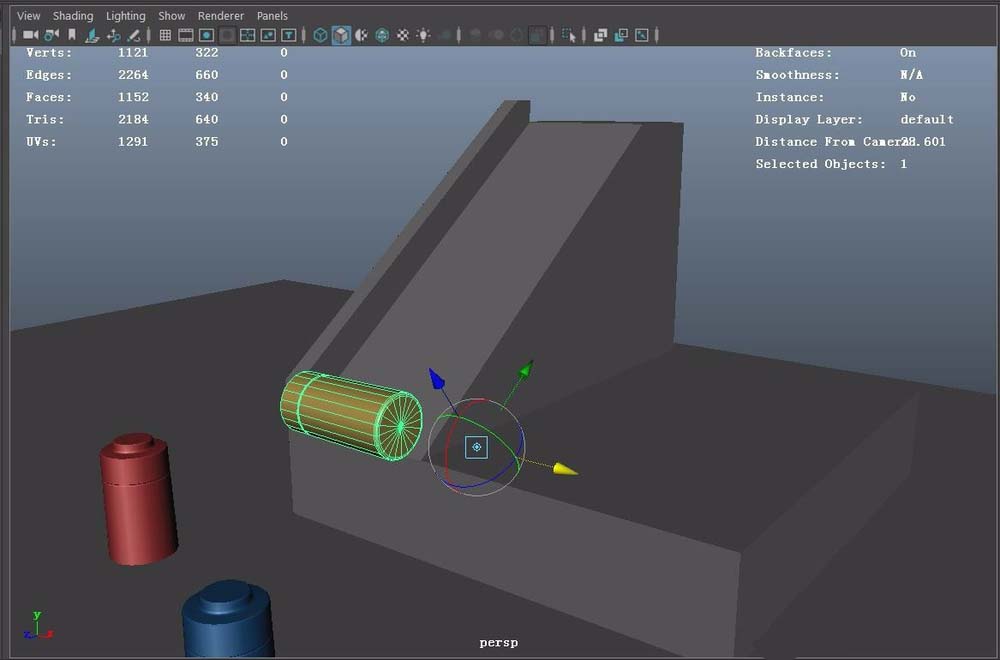 maya模型改变中心点和方向的具体操作步骤