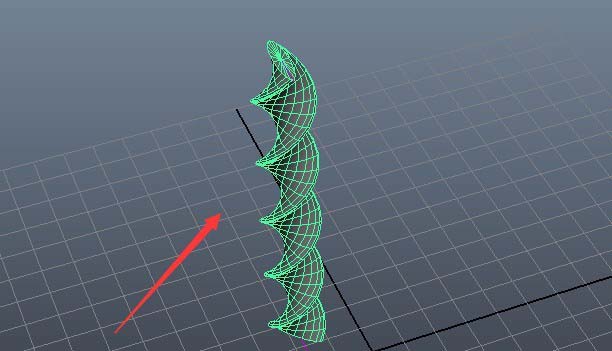maya使用Twist制作动画效果的操作步骤
