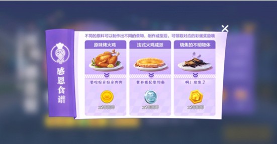 跑跑卡丁车手游烛光感恩餐制作与奖励详解