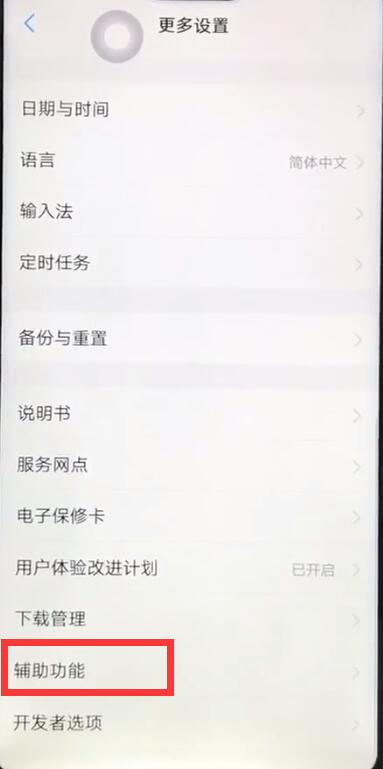 vivoz1开启放大手势基本讲述