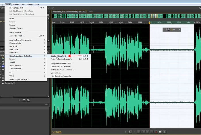 premiere使用Audition消掉背景噪音的相关步骤
