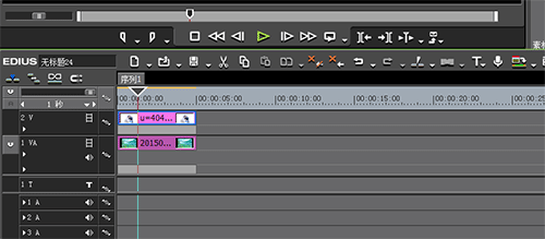 edius使用遮罩抠像的具体方法