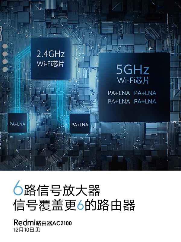 Redmi路由器AC2100来了 穿墙神器！小米新款路由想买c