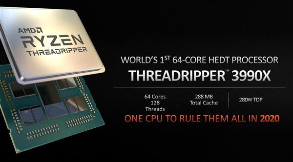 锐龙Threadripper 3980X处理器曝光：这个价格你能接受吗？