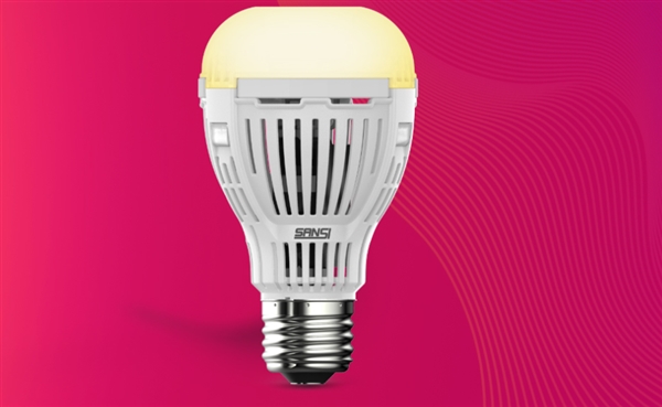 华为出了个聪明的灯泡：双色设计 寿命超长