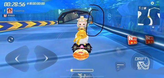 跑跑卡丁车手游海底通道搜寻宝藏方法攻略