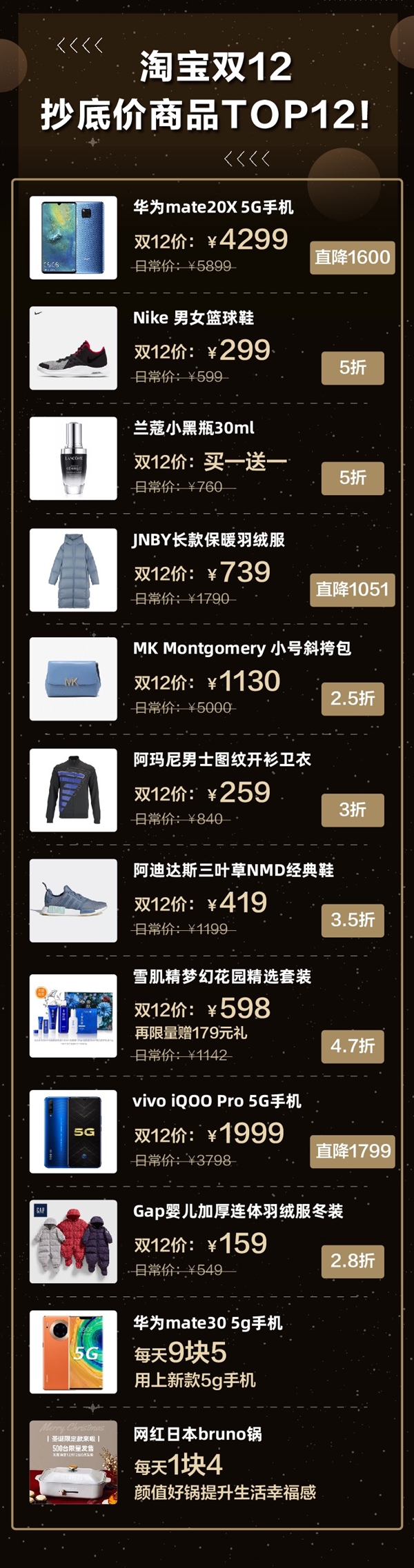 双12大放送！100多万商家 3折购