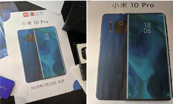 小米10 Pro全新外形大亮：十年磨一剑