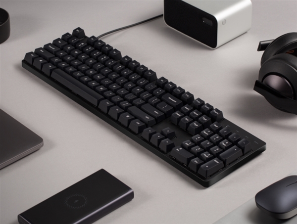 小米机械键盘Cherry青轴款来了：机械手感十足