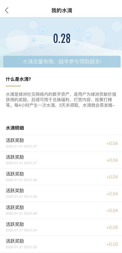 新浪微博绿洲水滴获得技巧分享