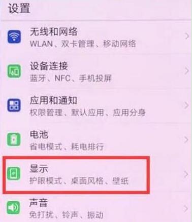 华为畅享9plus设置全屏的操作过程讲述