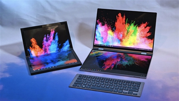 老牌PC巨头终于出手！折叠屏双屏都能满足你