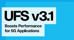 铠侠出样UFS 3.1闪存：写速提升200%