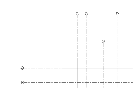 Revit隐藏链接的Revit文件中轴网的操作方法