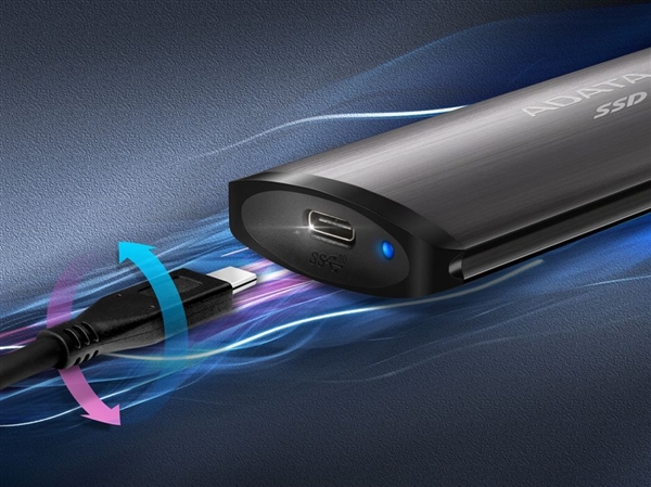 威刚带来SE760移动固态硬盘：1GB/s