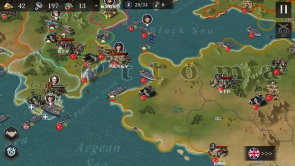 欧陆战争61914比利时破局回合过关打法攻略