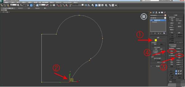 3Ds MAX创建不规则样条线的详细操作
