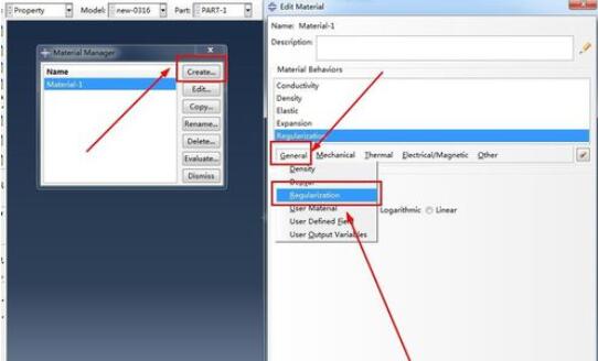 ABAQUS设置正则化系数的具体方法