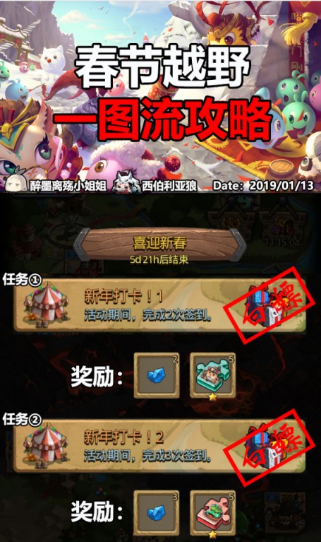 不思议迷宫2020春节定向越野速刷攻略