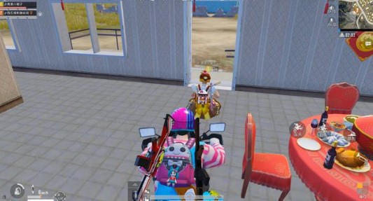 和平精英坐载具上吃年夜饭方法攻略