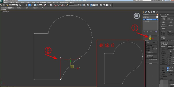 3Ds MAX创建不规则样条线的详细操作