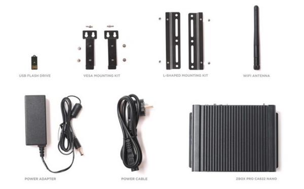 索泰上架Zbox Pro CA622 nano主机：容积1L