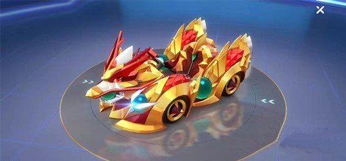 跑跑卡丁车手游黄金神龙属性与面板数据一览