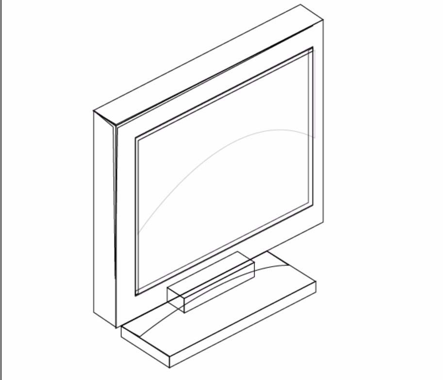 ai绘制画立体显示器的图文操作步骤