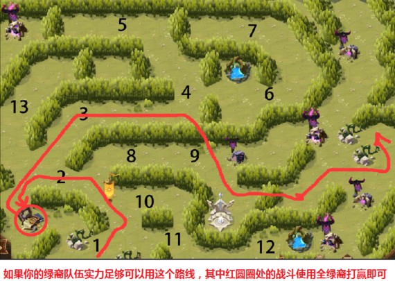 剑与远征丛林秘境过关与拿神器攻略