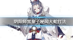 阴阳师雪童子秘闻过关打法技巧攻略
