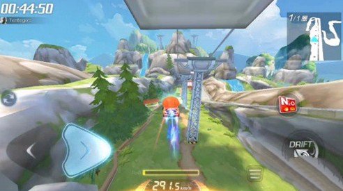 跑跑卡丁车手游缆车的下方搜寻宝藏攻略