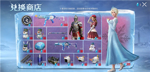 和平精英ump45雪国精灵7级花费详解