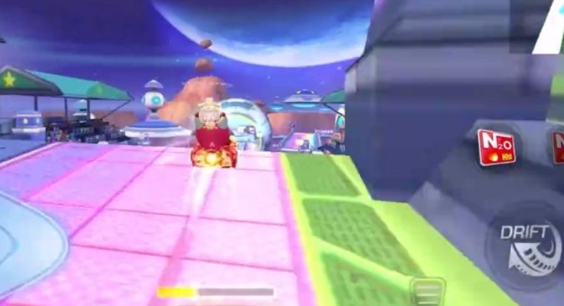 跑跑卡丁车手游太空跑道加速带搜寻宝藏攻略