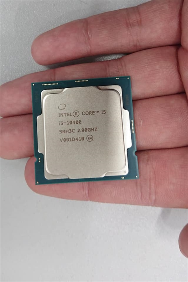 Intel十代桌面酷睿将至：i5-10400正式版高清真图曝光