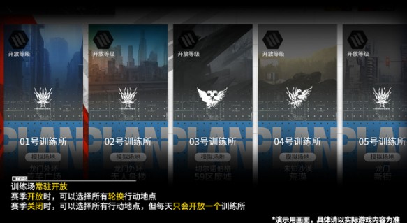 明日方舟荒芜行动赛季训练所内容解析