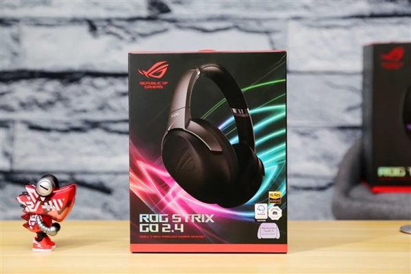 华硕ROG风行go迎来开卖模式 第一款Type-C 2.4GHz无线耳机