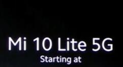 小米10青春版曝光 轻薄是看点