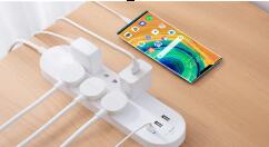 华为上线USB智能插线板：22.5W快充