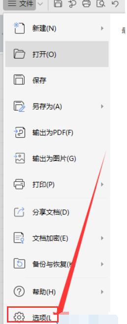 WPS2019快速访问工具栏选项添加方法