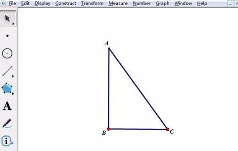 几何画板画制直角三角形的外接圆的操作方法截图